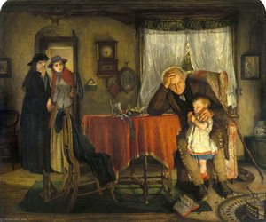 Scene from 'Dora', by Alfred Tennyson