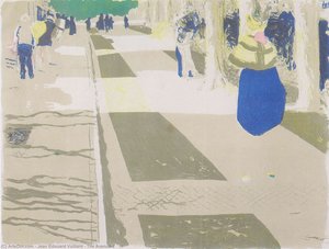 The Avenue — Jean-édouard Vuillard