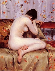 Modern Magdalen — William Merritt Chase, Impressionist Painting