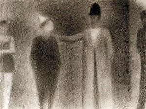 Couple Dancing — Georges Seurat, Impressionistic Dance