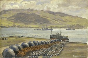Campbeltown Loch Boom Nets And Floats — Stephen Bone