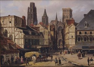 Place De La Haute-vieille-tour, Rouen,