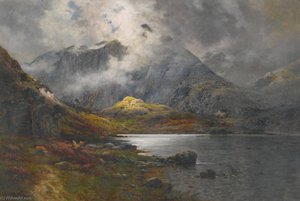 The Hills Of Glencoe — Alfred Fontville De Breanski