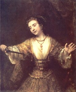Lucretia 1 — Rembrandt Van Rijn