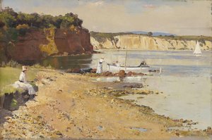 Slumbering Sea, Mentone — Tom Roberts, Australian Impressionism