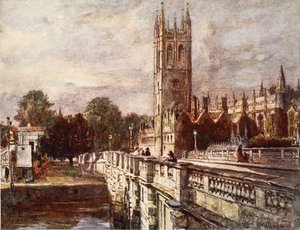 Magdalen Tower And Bridge — John Fulleylove