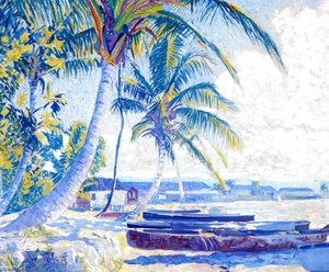 Montego Bay, Along The Beach — Edwin Ambrose Webster
