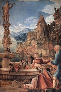 Rest On The Flight Into Egypt — Albrecht Altdorfer, German Renaissance Landscape