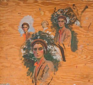 Studies Of Gladys Bawden — Sir Alfred James Munnings