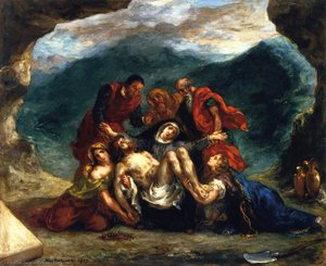 The Lamentation — Eugène Delacroix, Romanticism