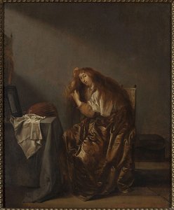 Woman In Front Of The Mirror — Pieter Jacobsz Codde