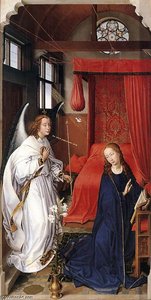 El Retablo De San Columba (panel Izquierdo) — Rogier Van Der Weyden