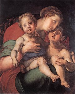 Madonna And Child With The Young St John — Jacopo Carucci