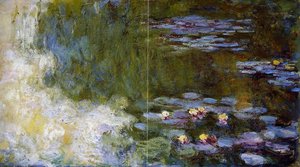 La Lenteja De Las Lilas Acuáticas (9) — Claude Monet