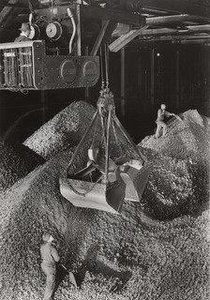 Coke Pile at Aluminum Reduction Works, Aluminum Co. of America