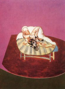 Lying Figure With Hypodermic Syringe, 1963 — Francis Bacon, Surrealist Expression Surrealism