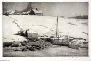 Hatchet Cove, Maine — Kerr Eby