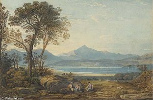 Study Of Snowdon, Wales — John Varley I (the Older)