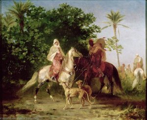 Departing For The Hunt -