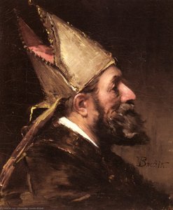 A Bishop — Wenceslas Vacslav Brozik