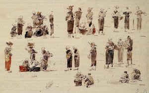 Figure Study — Eugène Louis Boudin