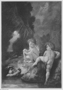 Kinder Am Wasser — Anselm Feuerbach
