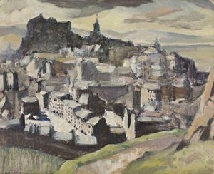 Study For 'edinburgh (from Salisbury Crags)' — William Crozier