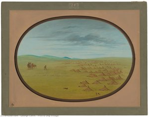Prairie Dog Village — George Catlin