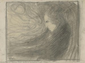 Sketch for the painting Szopen [Chopin]