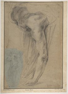 The Reclining Headless Body Of Holofernes; Study Of Female Semi-nude Figure — Reni Guido (le Guide)