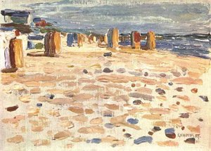 Botes De Playa En Holanda — Wassily Wassilyevich Kandinsky