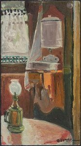 Poste d'eau et lampe Pigeon