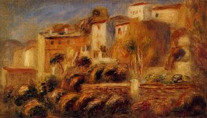 Häuser In Cagnes 1 — Pierre-auguste Renoir