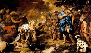 Prudent Abigail — Luca Giordano