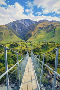 Ascent of Light: The Verdant Crossing