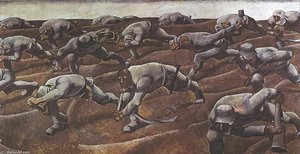 Men Without Names — Albin Egger Lienz