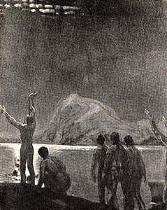 Shining Oceansides, (painting) — Arthur B. Davies