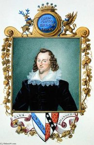 Portrait Of Ferdinando Stanley 5th Earl Of Derby From 'memoirs Of The Court Of Queen Eliza — Sarah Countess Of Essex