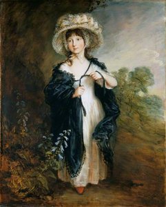 Miss Haverfield — Thomas Gainsborough, Baroque Portraiture