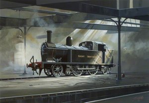 Great Northern Railway Locomotive No.90 in Adelaide Shed, Belfast