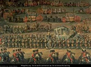The Arrival Of Isabella Of Parma On The Occasion