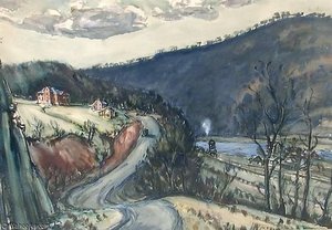 Road To Mauch Chunck — Walter Emerson Baum