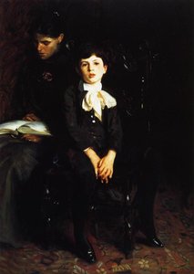 Homer Saint-gaudens And His Mother — John Singer Sargent, Impressionistic Portraiture