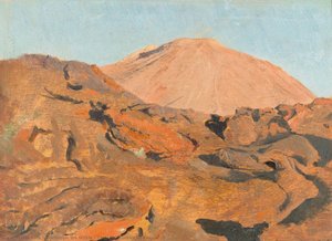 Twelve Studies Of Vesuvius — Giuseppe De Nittis, Impressionism