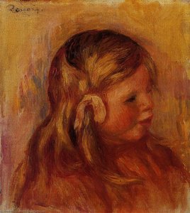 Portrait Of Claude — Pierre-auguste Renoir, Impressionism