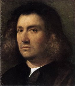 Portrait Von Einem Mann — Giorgione