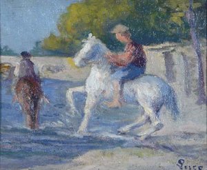 Cavalier — Maximilien Luce