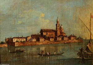 View Of The Island Of San Andrea Della Certosa, Venice