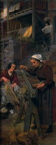 Carding Flax — Ignacio Díaz Olano
