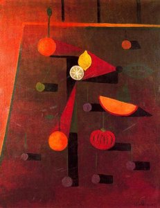 Red Still Life — Oscar Dominguez, Surrealism